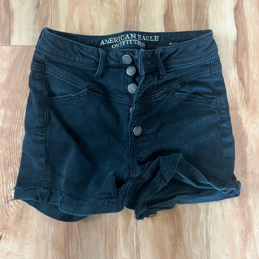 High rise shorts